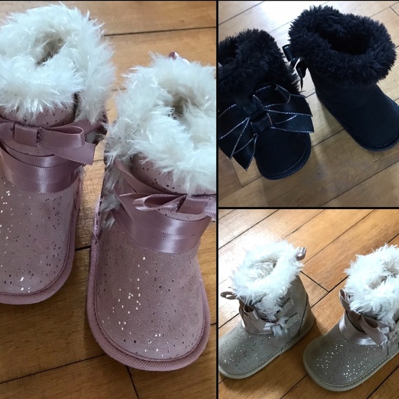 $5 each or all 3/$12 Infant Girl Boots - Picture 1 of 7